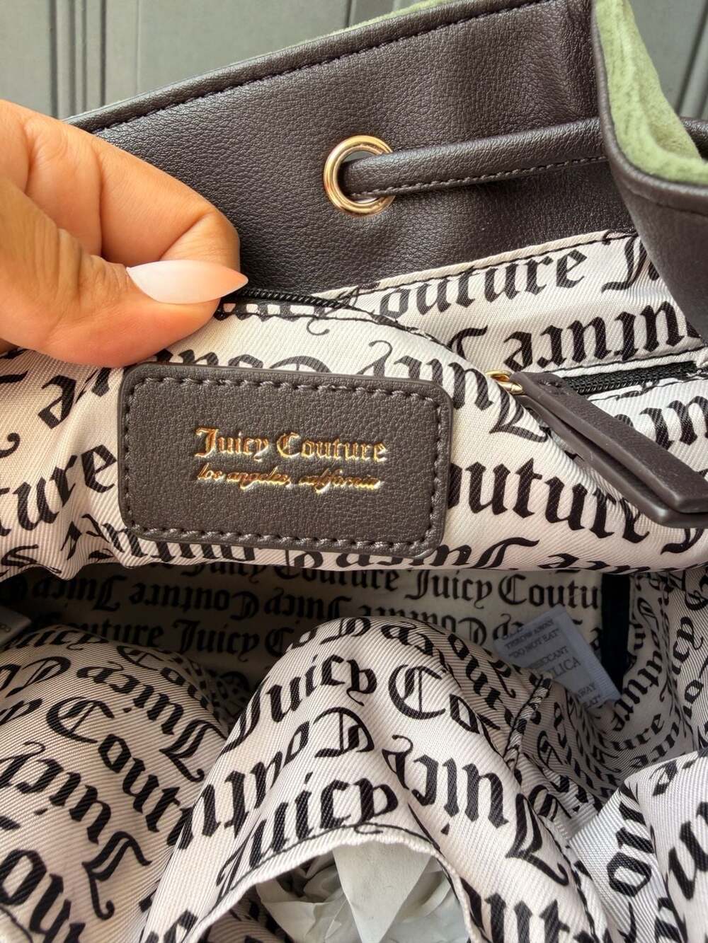 Juicy Couture Couture University Backpack in Super Greens - Picture 8 of 9